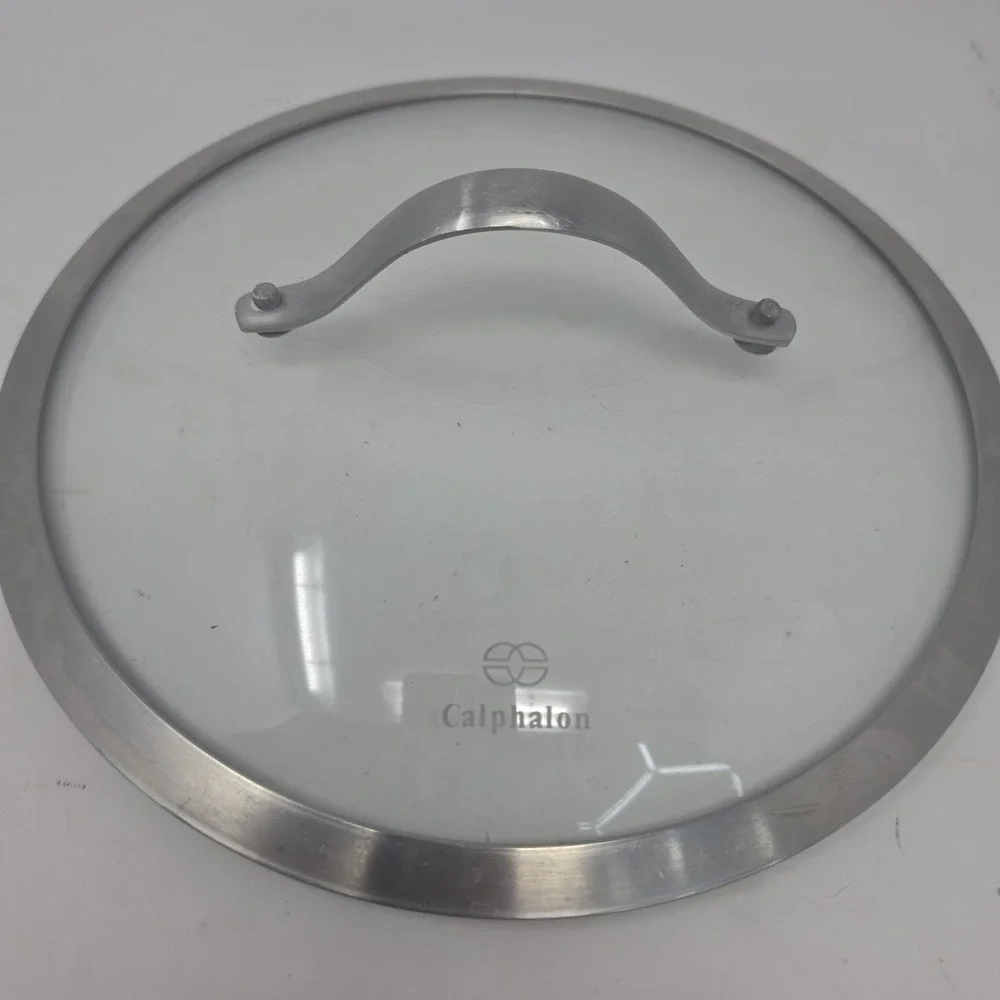 Calphalon Replacement Glass Lid Cover For 10 Inch Stock Pan 9 3/4